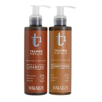Makarizo Professional T1 Techno Nature Equalizer Shampoo / Conditioner 180 ML