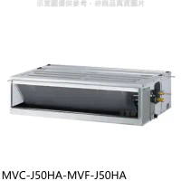 美的【MVC-J50HA-MVF-J50HA】變頻冷暖吊隱式分離式冷氣(含標準安裝)