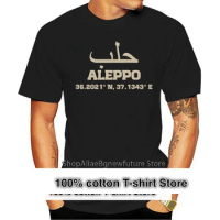 Aleppo Syria T Shirt Design 100% Cotton O Neck Clothing Fitness Fashion Summer Style Trend Shirt