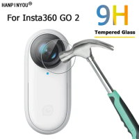 For Insta360 GO 2 / Minions Edition 9H 2.5D HD Clear Action Camera Lens Tempered Glass Protector Film For Insta 360 Go2