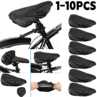 Waterproof Bike Seat Rain Cover Washable Bike Seat Cushion Cover Universal Rain Dust Protective Cushion Bicycle Accessories