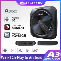 Ownice A3 CarPlay Ai Box Wireless Android Auto Car Play Adapter Streaming TV Box for Spotify NetFlix ipTV Waz Audio Video Player