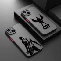 Mr Football CR7-Ronaldo Clear TPU Matte Phone Case For iPhone 15 11 14 13 12 Pro Max Mini X XR Xs 8 7 Plus 6 6S Silicone Cover