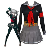 Anime Pekoyama Peko Cosplay Girl School Uniform Skirt Outfit Halloween Cos
