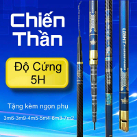 Cần Câu Tay Chiến Thần độ cứng 5H - 6H - 8H chính hãng, chuyên dụng cho câu đơn đài bản cao cấp, săn