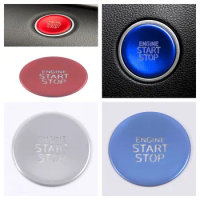 For Hyundai Elantra Avante CN7 2021 2022 Accessories Engine Start Stop Push Button Key Hole Switch Decoration Ring Cover Trim