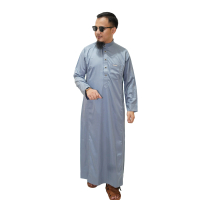Jubah Series Ezhar by Al Amwa - Jubah Pria Lengan Panjang Thobe Saudi