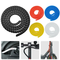 1m Line Organizer Protection Spiral Wrap Winding Cable Wire Protector Cover Tube for XIAOMI M365/PRO Electric Scooters