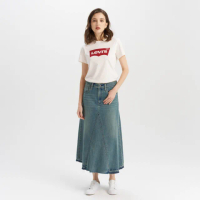 【LEVIS】女款 牛仔裙 牛仔長裙 魚尾裙 人氣新品 003WA-0001