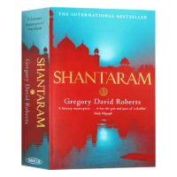 Shantaram Gregory David Roberts, Bestselling books in english, Biographical novels 9780349117546