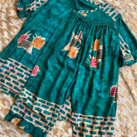 Daster Setelan Celana Pendek BATIK PEKALONGAN / LAWANG SEWU