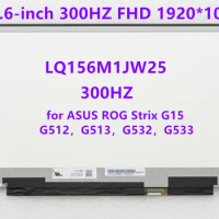 15.6" 300Hz Laptop LCD Screen LQ156M1JW25 for ASUS ROG Strix G15 G512 G513 G532 G533 1920x1080 300Hz Gaming Display Panel 40pins