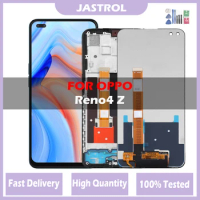 6.57" LCD Display For Oppo Reno4 Z 5G Reno 4 Z CPH2065 LCD Display+Touch Panel Digitizer For Oppo Reno4Z 5G Reno 4z With Frame