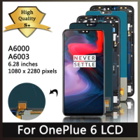 AAA+ Quality For OnePlus 6 A6000 A6003 LCD Display Touch Screen Digitizer Assesmbly For One Plus 6 1+6 LCD Replacement Parts