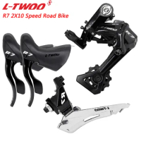 LTWOO R7 2X10 20 Speed Groupset Shift Lever Front Rear Derailleur Road Bike Compatible SHIMANO Original Bicycle Parts