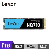 【Lexar 雷克沙】NQ710 M.2 2280 PCIe Gen4x4 NVMe 1TB 固態硬碟【三井3C】