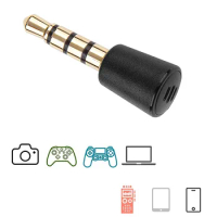 Mic Microphone Replacement for Switch Wii PS5 PS4 PS3 Xbox Controller, and vlogging DSLR Camera, Mini 3.5mm mic