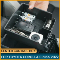 Armrest Car Storage Box For Toyota Corolla Cross 2022 Center Control Storage Box For Toyota Corolla Cross 2023 Car ACCESSORIES