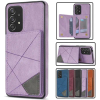 For Samsung Galaxy A52S 5G Case Leather Card Slot Phone Case on for Samsung A52s 5G SM-A528B Cases Galaxy A 52S A52 Back Cover