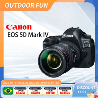 Canon EOS 5D Mark IV DSLR Camera Full-Frame Camera Digital Camera Professional Video Camera 4K With Lens EF 24-105mm USM Lens