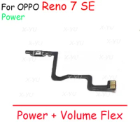 For OPPO Reno7 Reno 7 SE Power Button Switch Volume Button Mute On / Off Key Flex Cable