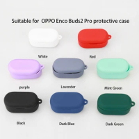 Silicone Earbud Protective Case For OPPO Enco Buds2 Pro Earphone Soft AntiScratch Cover Sleeve