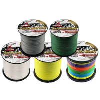 PROBEROS Fishing Line 300M Red/Green/Grey/Yellow/Blue 4 Weaves Braided  Fishing Line Available 6LB-100LB PE Line