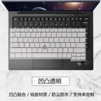 for LENOVO ThinkPad T14s 2022 / ThinkPad T14 2022 / ThinkPad X1 Carbon 2022 / ThinkPad neo 14 2022 TPU Silicone Keyboard Cover