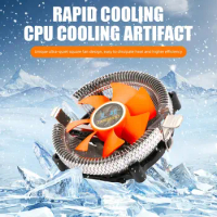 Long Service Life Super Quiet Computer PC CPU Cooler Cooling Fan Heatsink for Intel LGA775 1155 AMD AM2 AM3 754