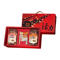 萬歲牌 活力堅果禮盒(綜合纖果+珍味雙果加贈什穀杏仁堅果飲)