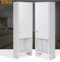 白色歐式浴室壁櫃小掛櫃衛生間吊櫃防水牆櫃牆上收納儲物置物櫃子【單個價）