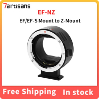 7artisans EF-NZ EF/EF-S Lens to Nikon Z Auto-Focus Lens Mount Adapter Mirrorless Camera Lens Converter Ring for Nikon Z 50