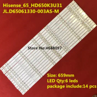 LED Backlight strip 6 Lamp for Hisense_65_HD650K3U31 JL.D65061330-003AS-M LED65M5000U HD650M5U52-B1\S0\GM\ROH 003BS