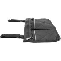 Wheelchair Side Bag For Back Wheelchair Storage Bag Pouch Fits Most Bed Rail Scooters Walker Power &amp; Manual Electric Wheelchair