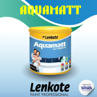 CAT AVIAN BRANDS LENKOTE AQUAMATT TEMBOK 5 KG SUPER WHITE DAN WARNA TINTING