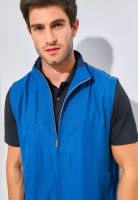 Jack Nicklaus Jack Nicklaus Caesar Premium Path Finder Vest Pasific Blue