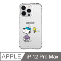 iPhone 12 Pro Max 6.7吋 SNOOPY史努比 棒球捕手抗黃防摔iPhone手機殼