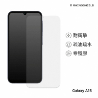 【RHINOSHIELD 犀牛盾】Samsung Galaxy A15 4G/5G共用 非滿版耐衝擊手機螢幕保護貼