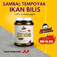 [BEST SELLER] Sambal Tempoyak Ikan Bilis 180g by Sambal Mr.Melting