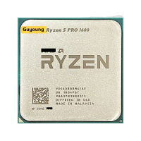 โปรเซสเซอร์ CPU หกคอร์, Ryzen 5 PRO 1600, R5 1600, 3.2 GHz, ซ็อกเก็ต YD160BBBM6IAE, AM4, ใช้แล้ว