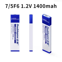 1.2V 1400mAh MD CD Player Rechargeable Battery Prismatic 7/5 F6 Ni-MH Chewing Gum Gumstick Batteries for Sony CD Play