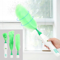 Dust Cleaner Brush Window Bookshelf Soft Microfiber For Home Furniture Car Multifunctional Electric Feather Duster