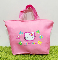 【震撼精品百貨】Hello Kitty 凱蒂貓~日本三麗鷗 kitty 造型手提袋/側背袋-粉花#35517