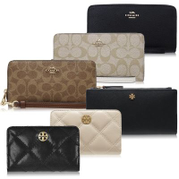 COACH x TORY BURCH 經典款 中夾 / 長夾(多款可選)