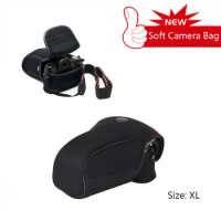 Soft Pouch Camera Case Cover Bag for CANON EOS 5D Mark II III 24-105 24-70 LENS