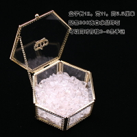 消磁碗 消磁盒 水晶碗 天然白水晶碎石消磁石手鍊飾品收納盒儲物石頭碗器皿禮品擺件『ZW9919』