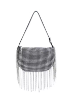 ZITIQUE Tasseled Rhinestone Armpit Pockets