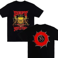 T-shirt Defy X Keep IT Real Kaos band Hardcore Metal Punk / Baju Band Katun Bahan tebal Kain Katun C