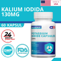 Iodida Potasium 130MG, Membantu Menjaga Fungsi Tiroid yang Optimal dan Keseimbangan Energi 60 Kapsul