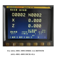 Industrial LCD Display Monitor For Replacing FANUC 9" Old CRT A61L-0001-0093 D9MM-11A MDT947B-2B A61L-0001-0095 D9CM-01A